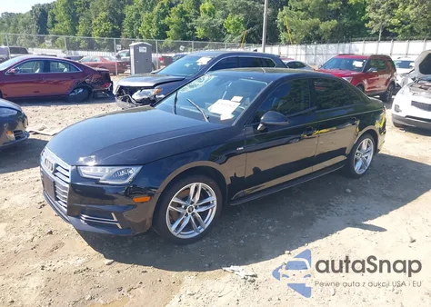 2017 Audi A4 2.0T Season Of Audi Ultra Premium z USA, uszkodzony, nr VIN WAUKMAF49HN055751